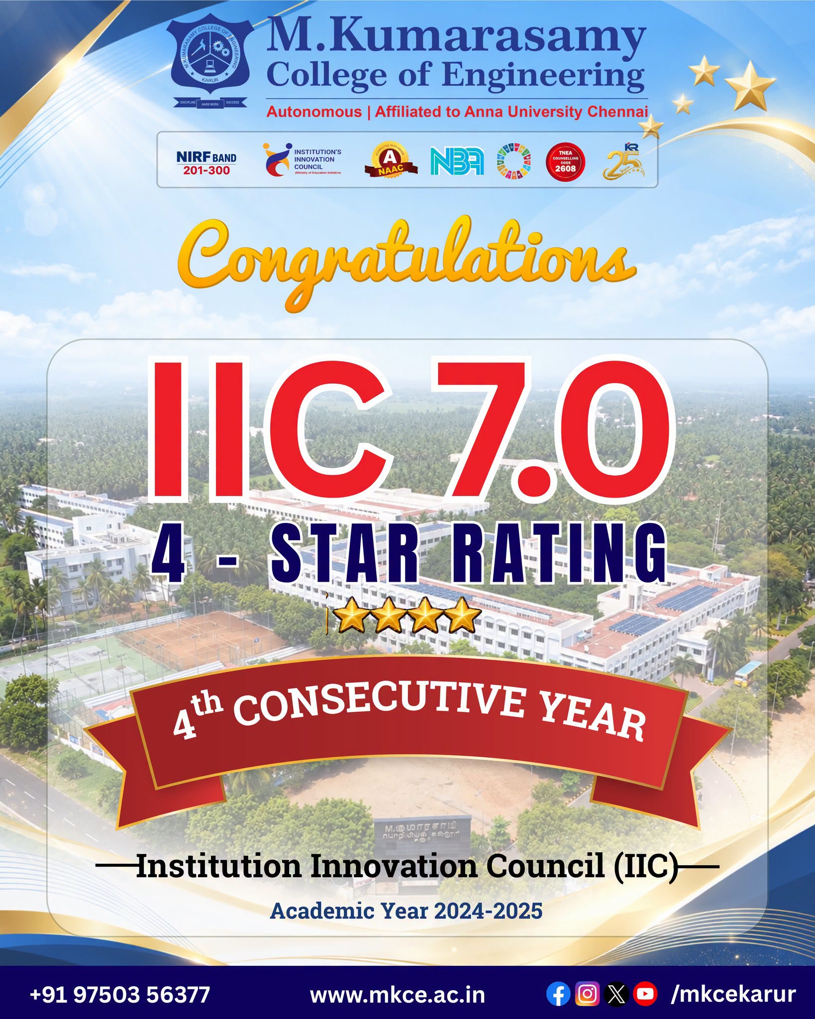 4th CONSECUTIVE YEAR!